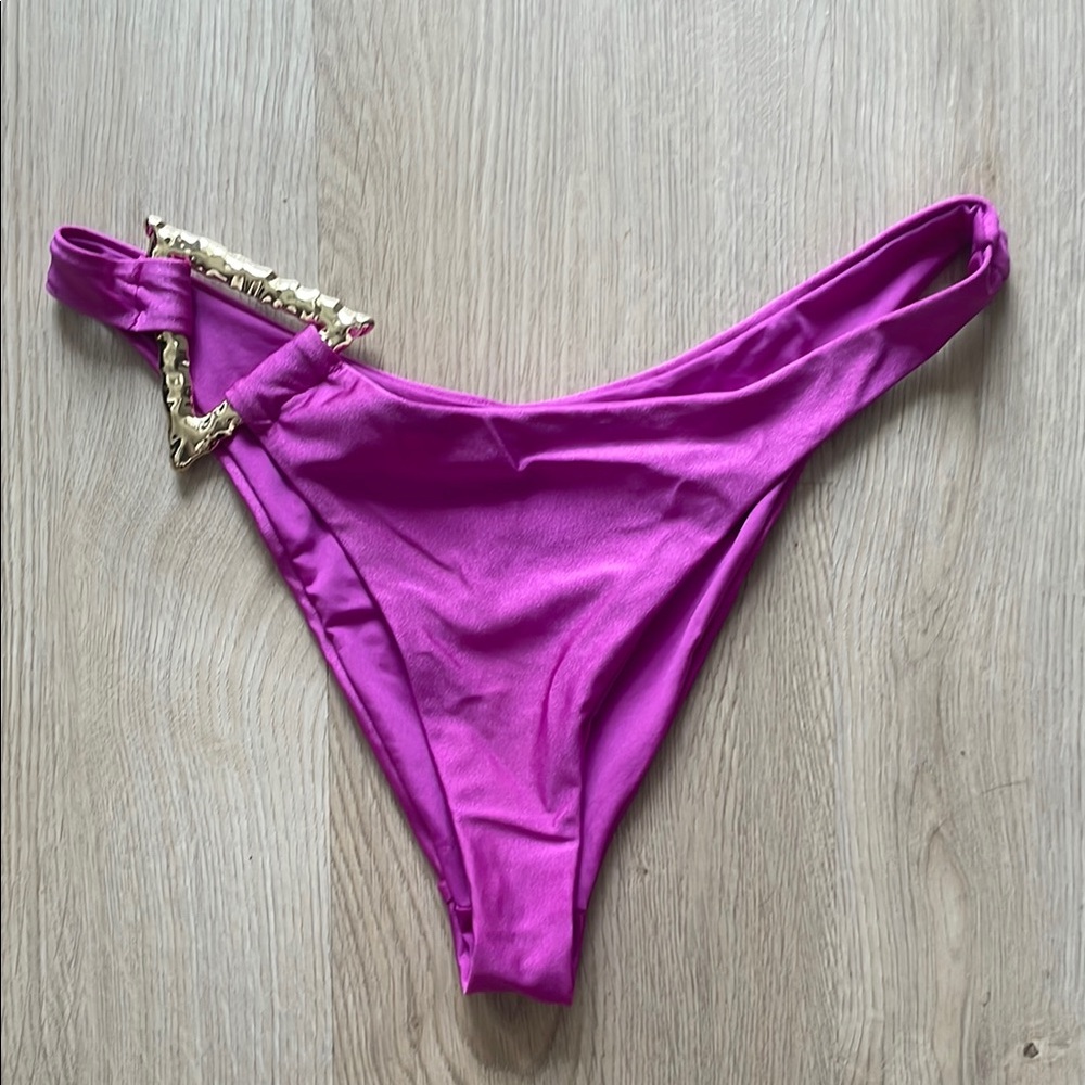 Meshki Bikini Bottom with metal accent